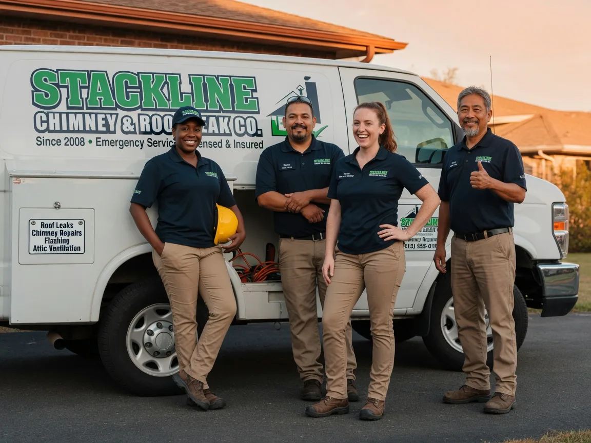 Chimney flashing repair company in Oldhams, VA